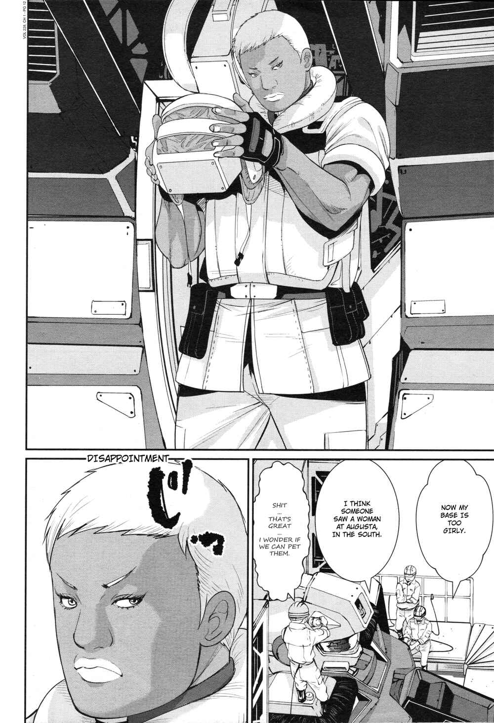 Page 10 Chapter 1 Mobile Suit Gundam 0080 - War in the Pocket (TAMAKOSHI Hiroyuki)