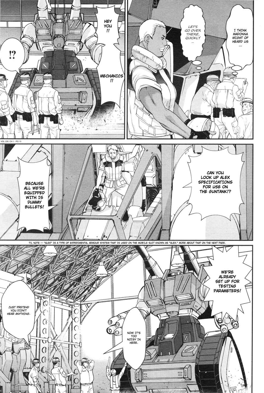 Page 11 Chapter 1 Mobile Suit Gundam 0080 - War in the Pocket (TAMAKOSHI Hiroyuki)