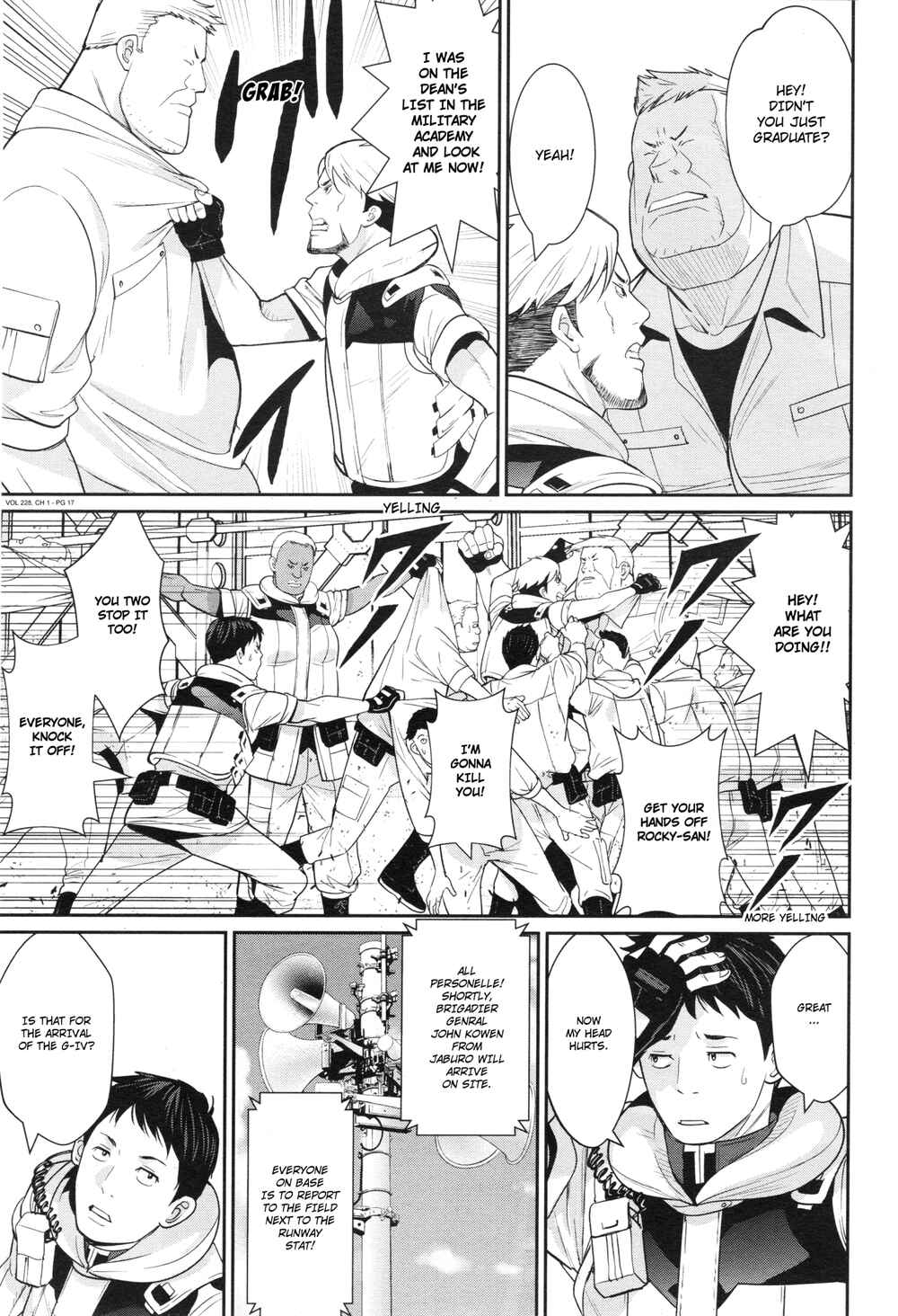 Page 15 Chapter 1 Mobile Suit Gundam 0080 - War in the Pocket (TAMAKOSHI Hiroyuki)