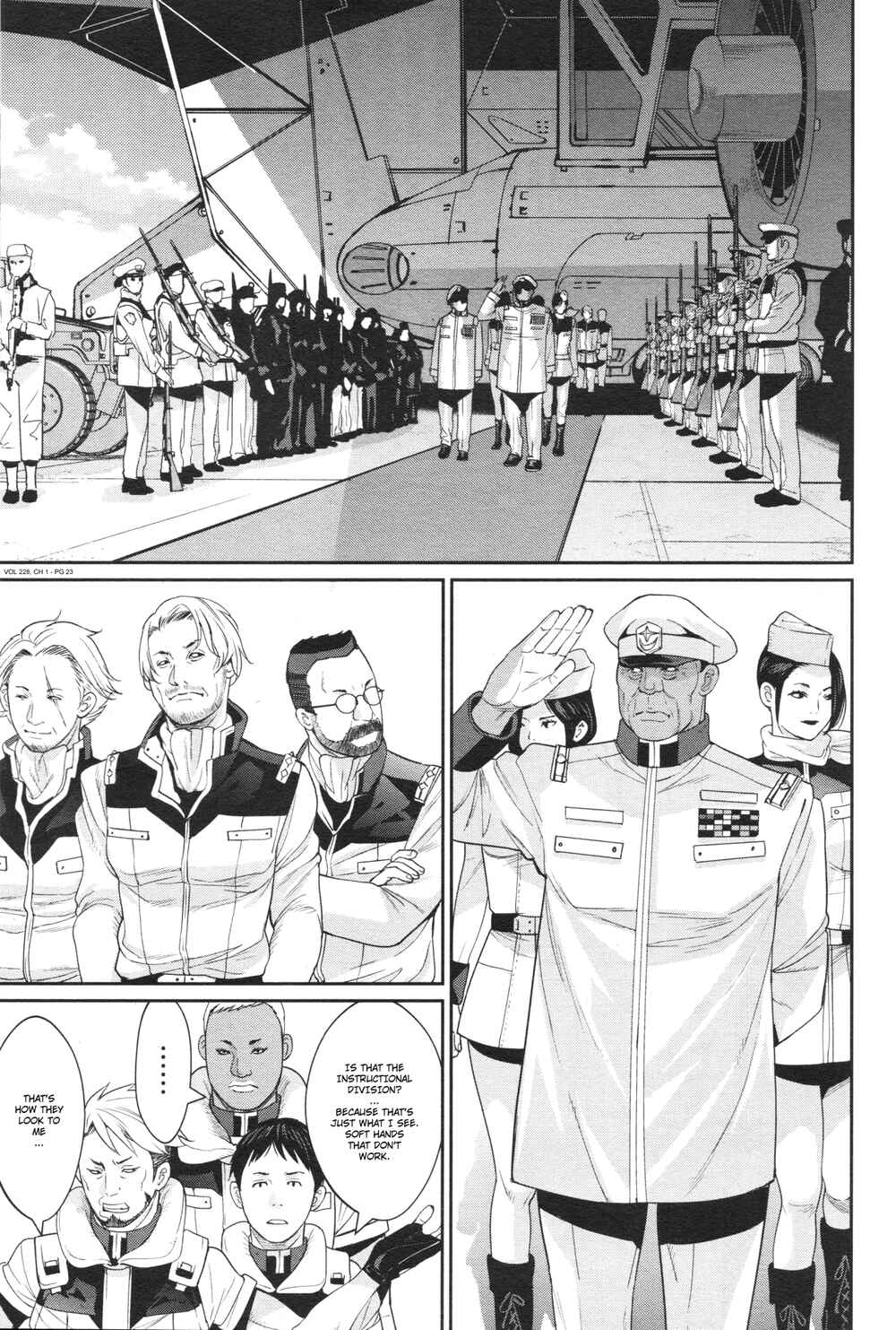 Page 19 Chapter 1 Mobile Suit Gundam 0080 - War in the Pocket (TAMAKOSHI Hiroyuki)
