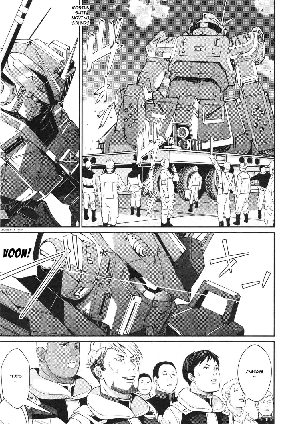 Page 23 Chapter 1 Mobile Suit Gundam 0080 - War in the Pocket (TAMAKOSHI Hiroyuki)