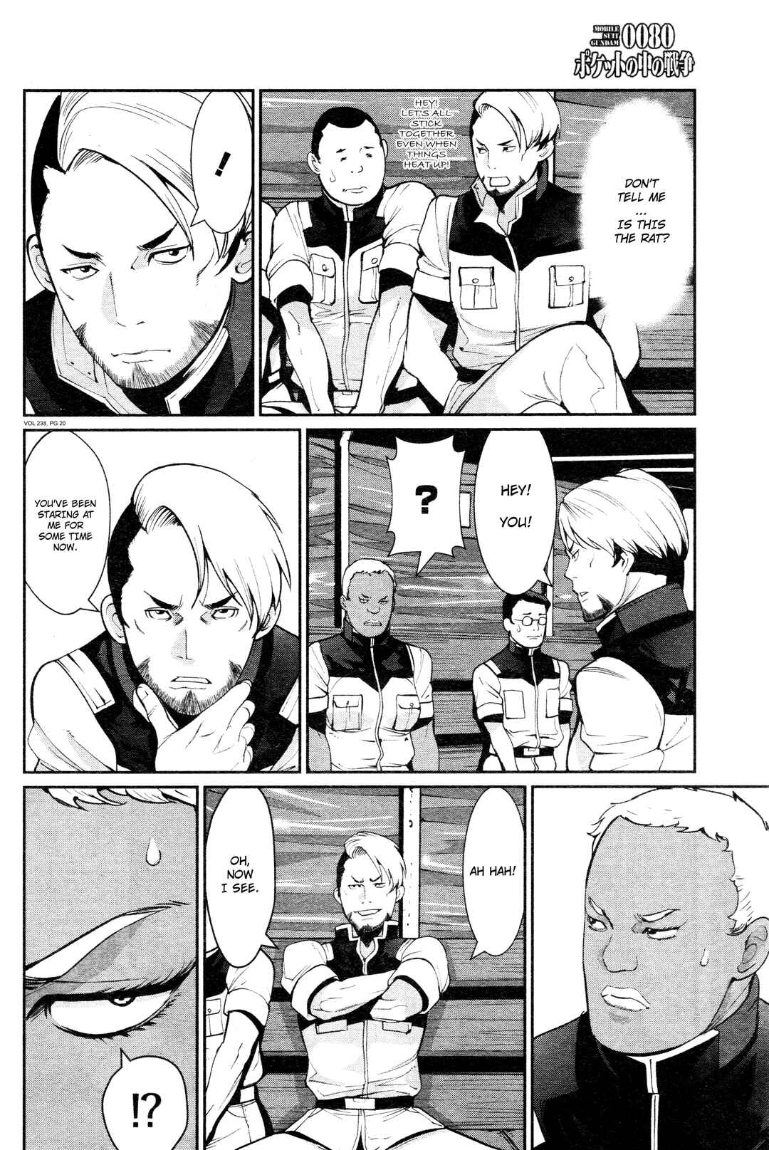 Page 19 Chapter 8 Mobile Suit Gundam 0080 - War in the Pocket (TAMAKOSHI Hiroyuki)