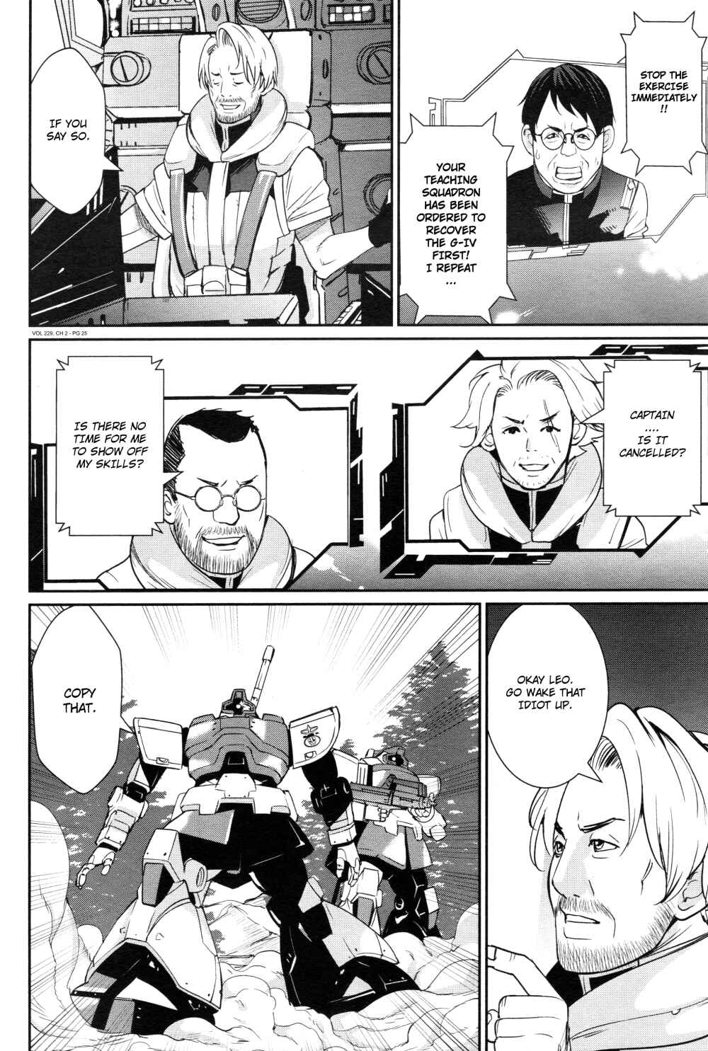 Page 22 Chapter 2 Mobile Suit Gundam 0080 - War in the Pocket (TAMAKOSHI Hiroyuki)