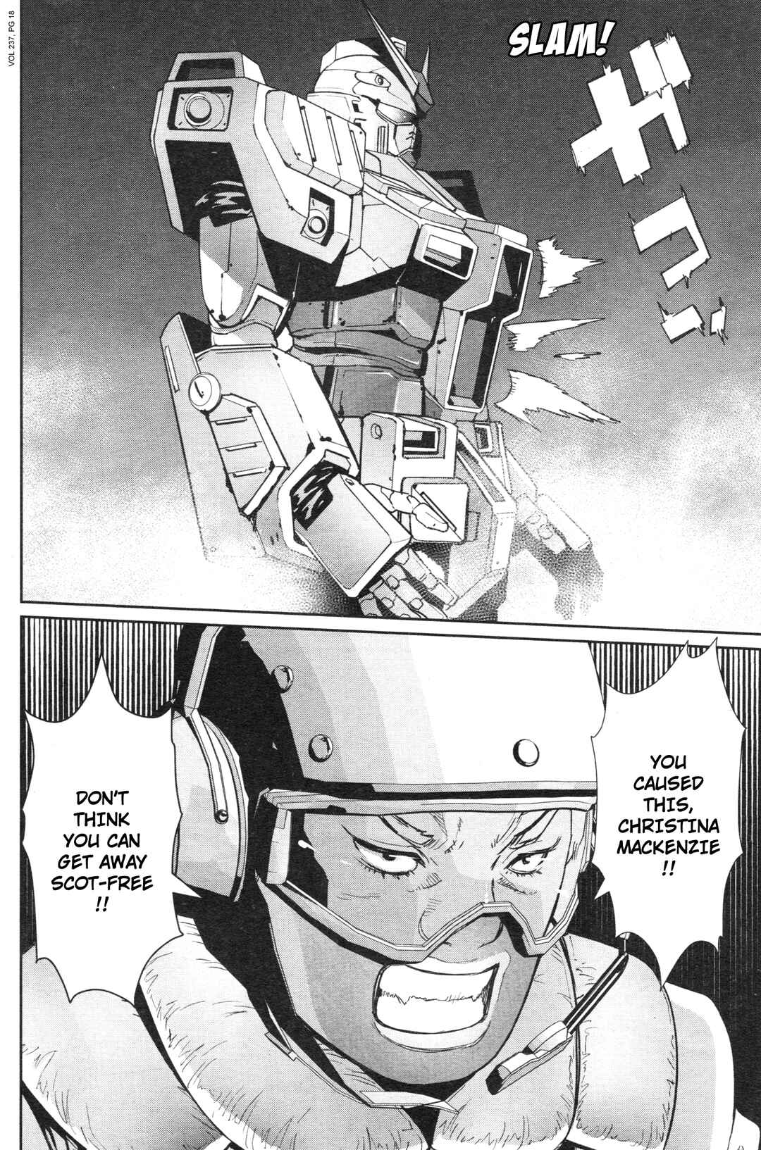Page 16 Chapter 7 Mobile Suit Gundam 0080 - War in the Pocket (TAMAKOSHI Hiroyuki)