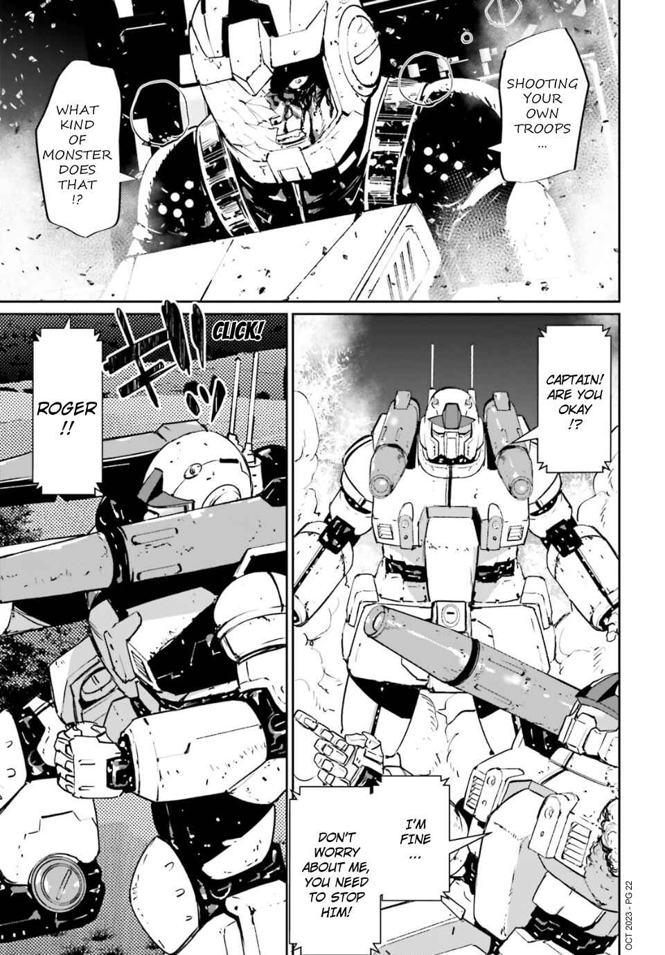 Page 21 Chapter 14 Mobile Suit Gundam 0080 - War in the Pocket (TAMAKOSHI Hiroyuki)
