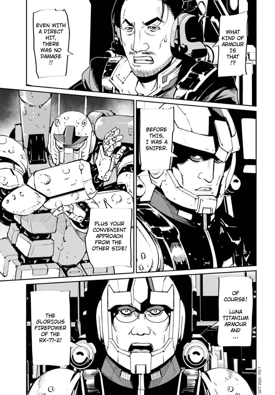 Page 6 Chapter 14 Mobile Suit Gundam 0080 - War in the Pocket (TAMAKOSHI Hiroyuki)