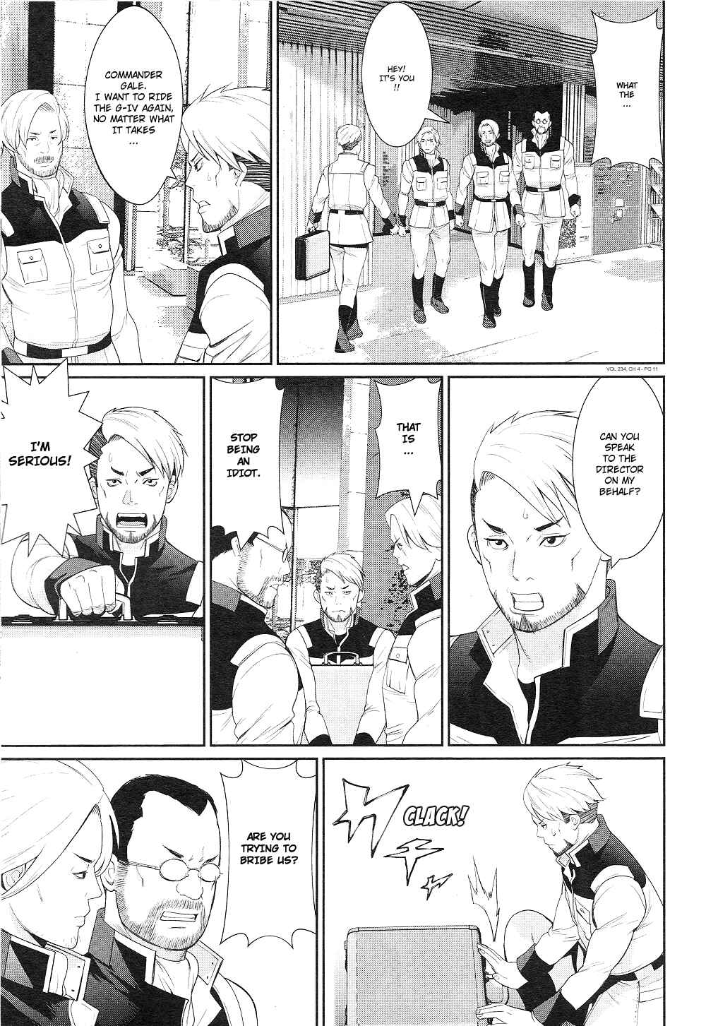 Page 11 Chapter 4 Mobile Suit Gundam 0080 - War in the Pocket (TAMAKOSHI Hiroyuki)