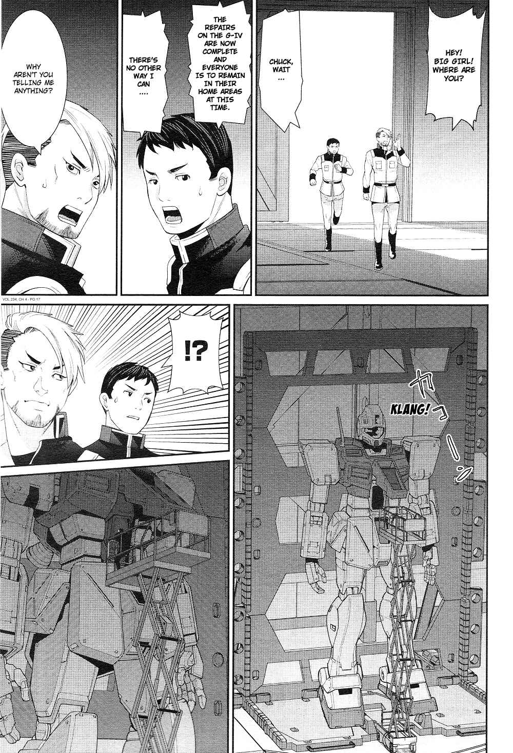 Page 17 Chapter 4 Mobile Suit Gundam 0080 - War in the Pocket (TAMAKOSHI Hiroyuki)