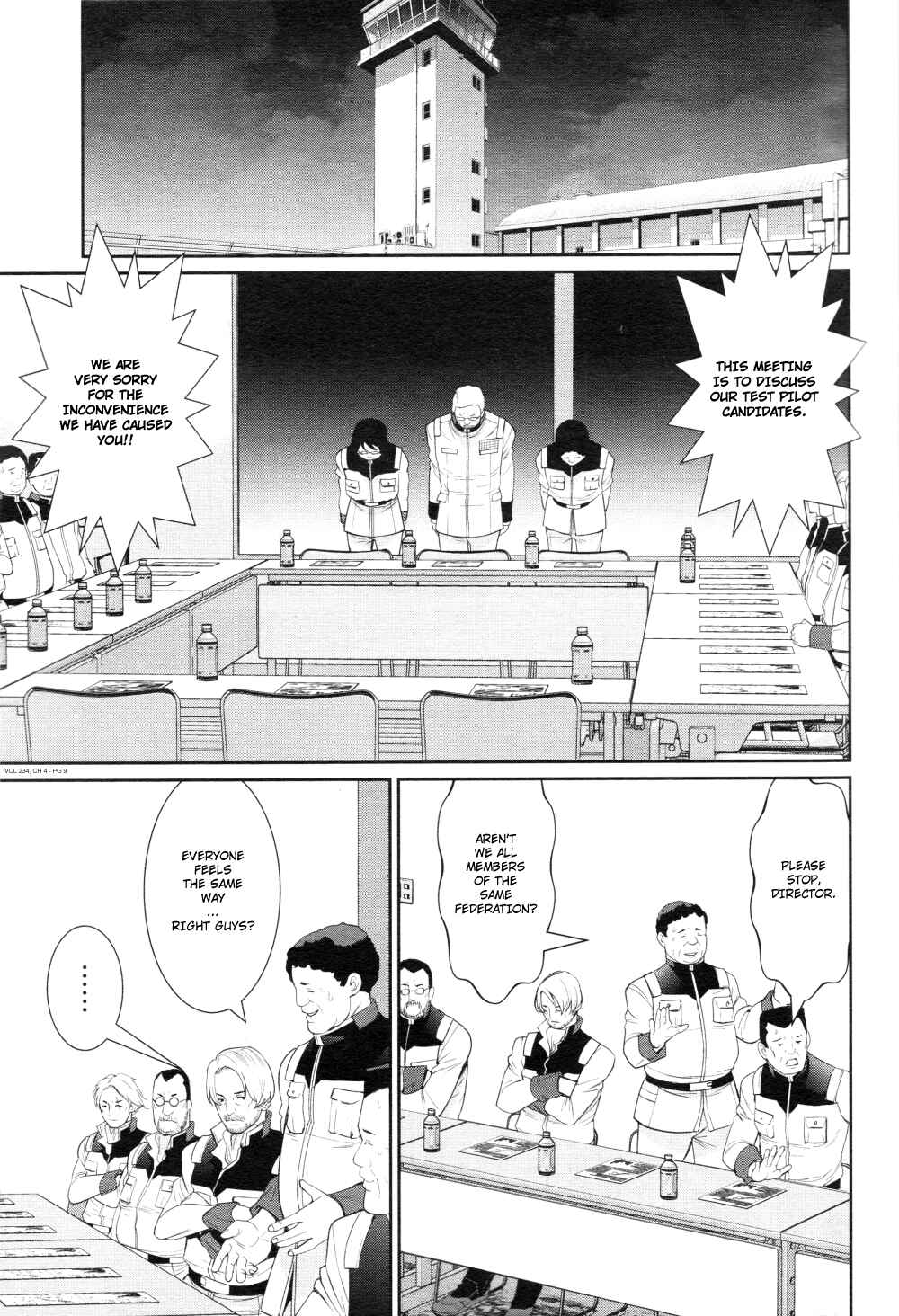 Page 9 Chapter 4 Mobile Suit Gundam 0080 - War in the Pocket (TAMAKOSHI Hiroyuki)