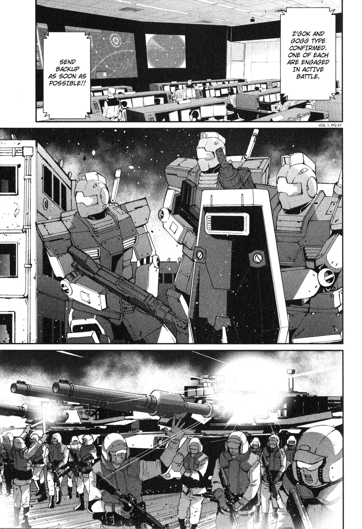 Page 22 Chapter 0.2 Mobile Suit Gundam 0080 - War in the Pocket (TAMAKOSHI Hiroyuki)
