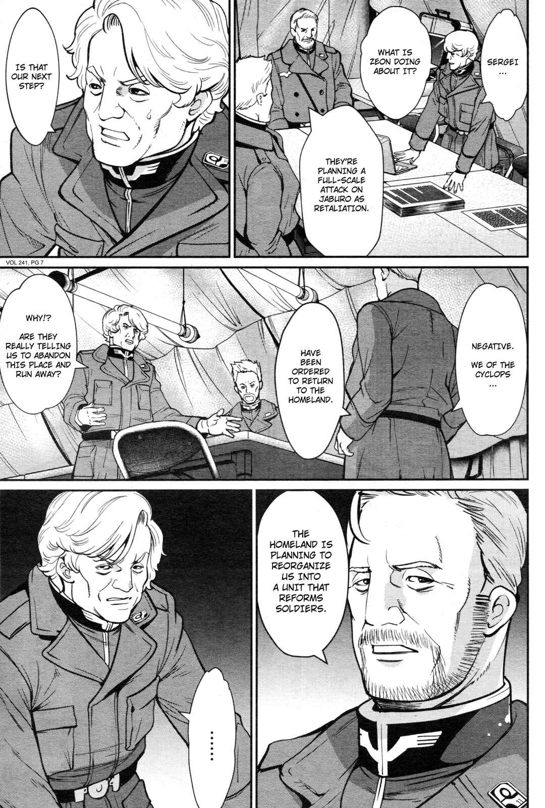 Page 6 Chapter 10 Mobile Suit Gundam 0080 - War in the Pocket (TAMAKOSHI Hiroyuki)