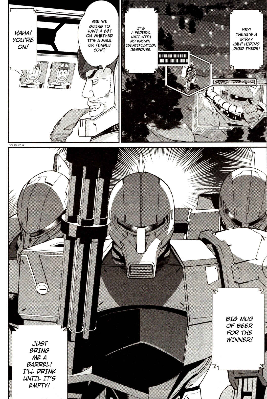 Page 13 Chapter 6 Mobile Suit Gundam 0080 - War in the Pocket (TAMAKOSHI Hiroyuki)
