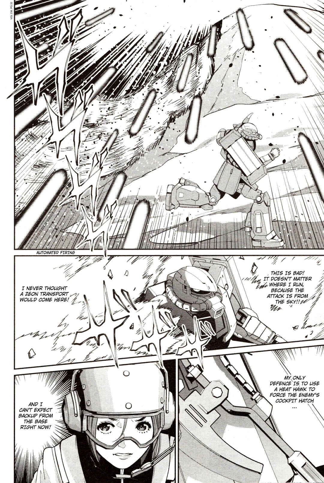 Page 21 Chapter 6 Mobile Suit Gundam 0080 - War in the Pocket (TAMAKOSHI Hiroyuki)