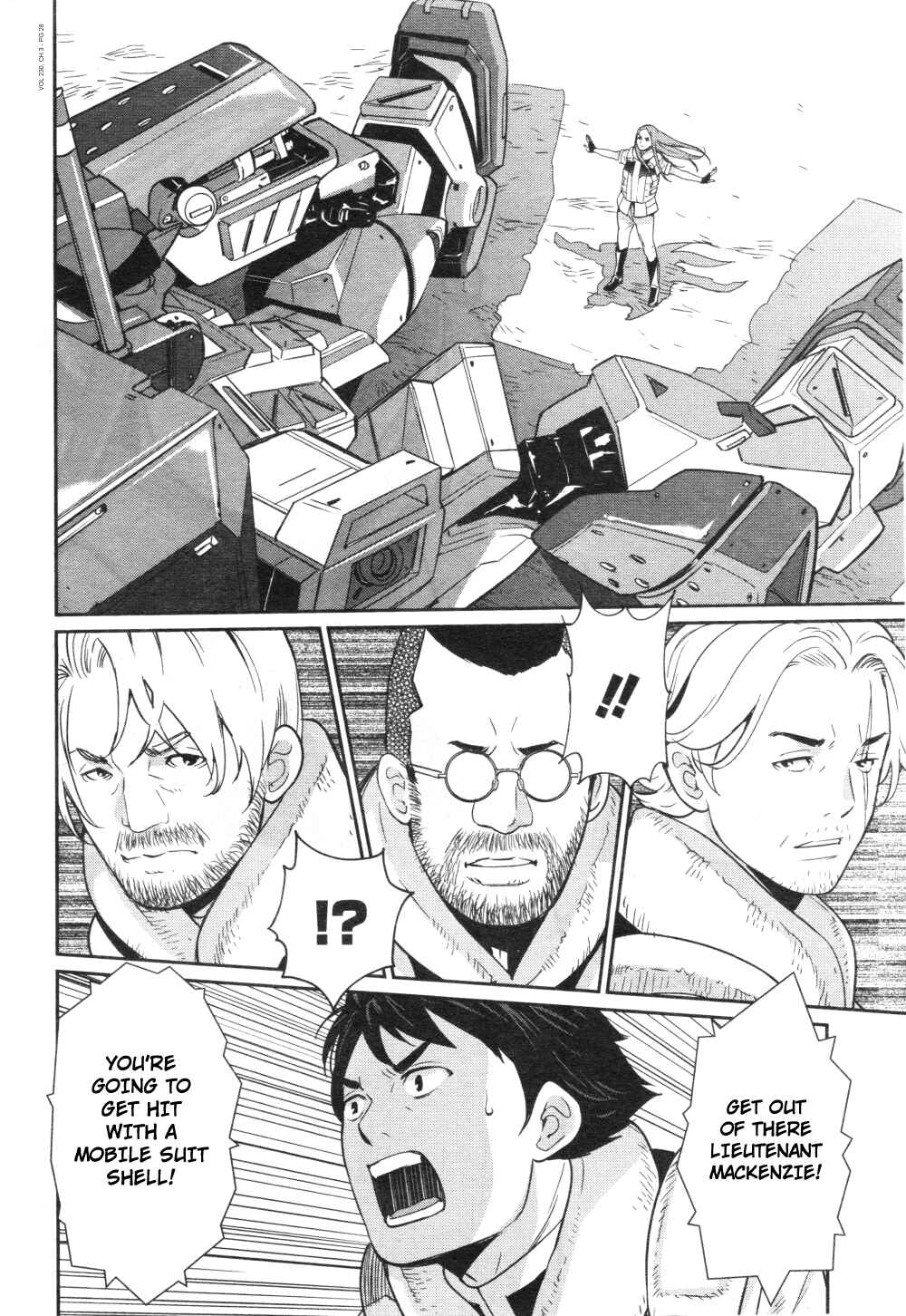 Page 23 Chapter 3 Mobile Suit Gundam 0080 - War in the Pocket (TAMAKOSHI Hiroyuki)