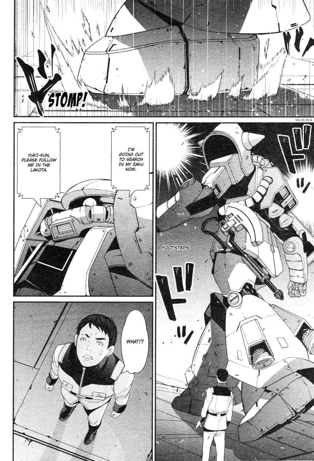Page 25 Chapter 5 Mobile Suit Gundam 0080 - War in the Pocket (TAMAKOSHI Hiroyuki)