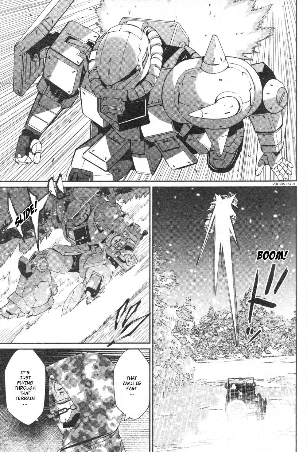 Page 30 Chapter 5 Mobile Suit Gundam 0080 - War in the Pocket (TAMAKOSHI Hiroyuki)