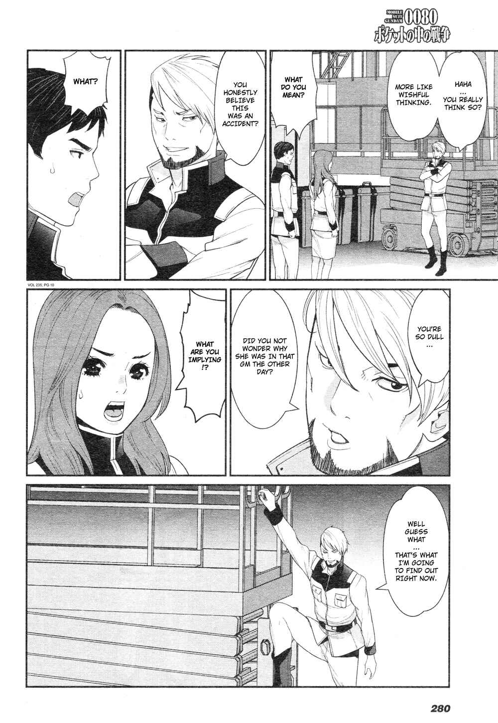 Page 9 Chapter 5 Mobile Suit Gundam 0080 - War in the Pocket (TAMAKOSHI Hiroyuki)