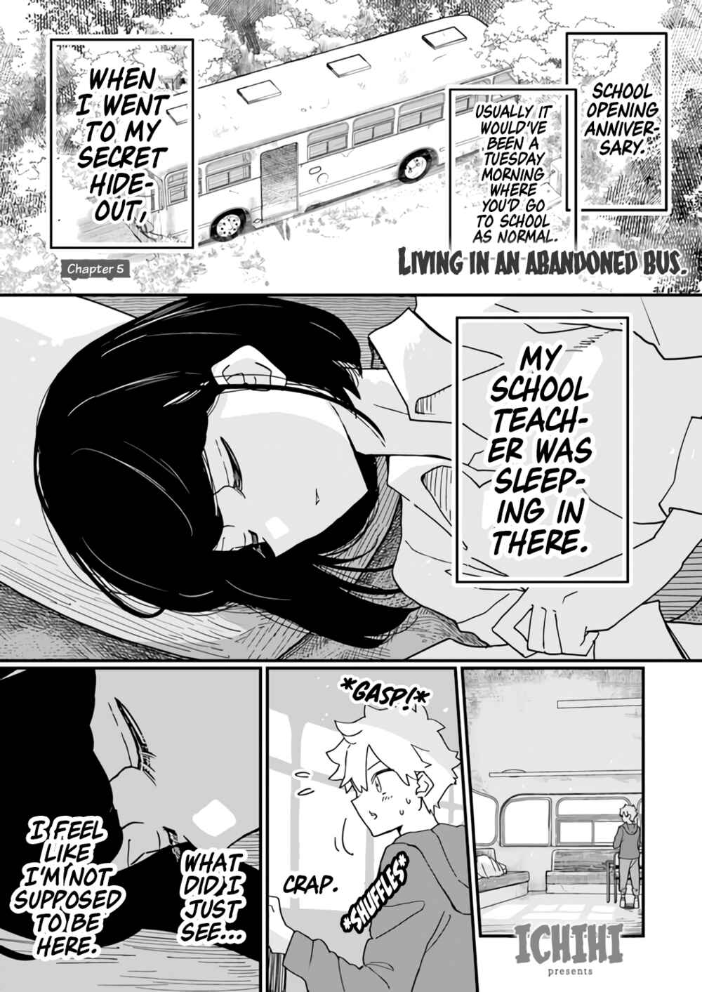 Page 1 Chapter 5 Living in an Abandoned Bus
