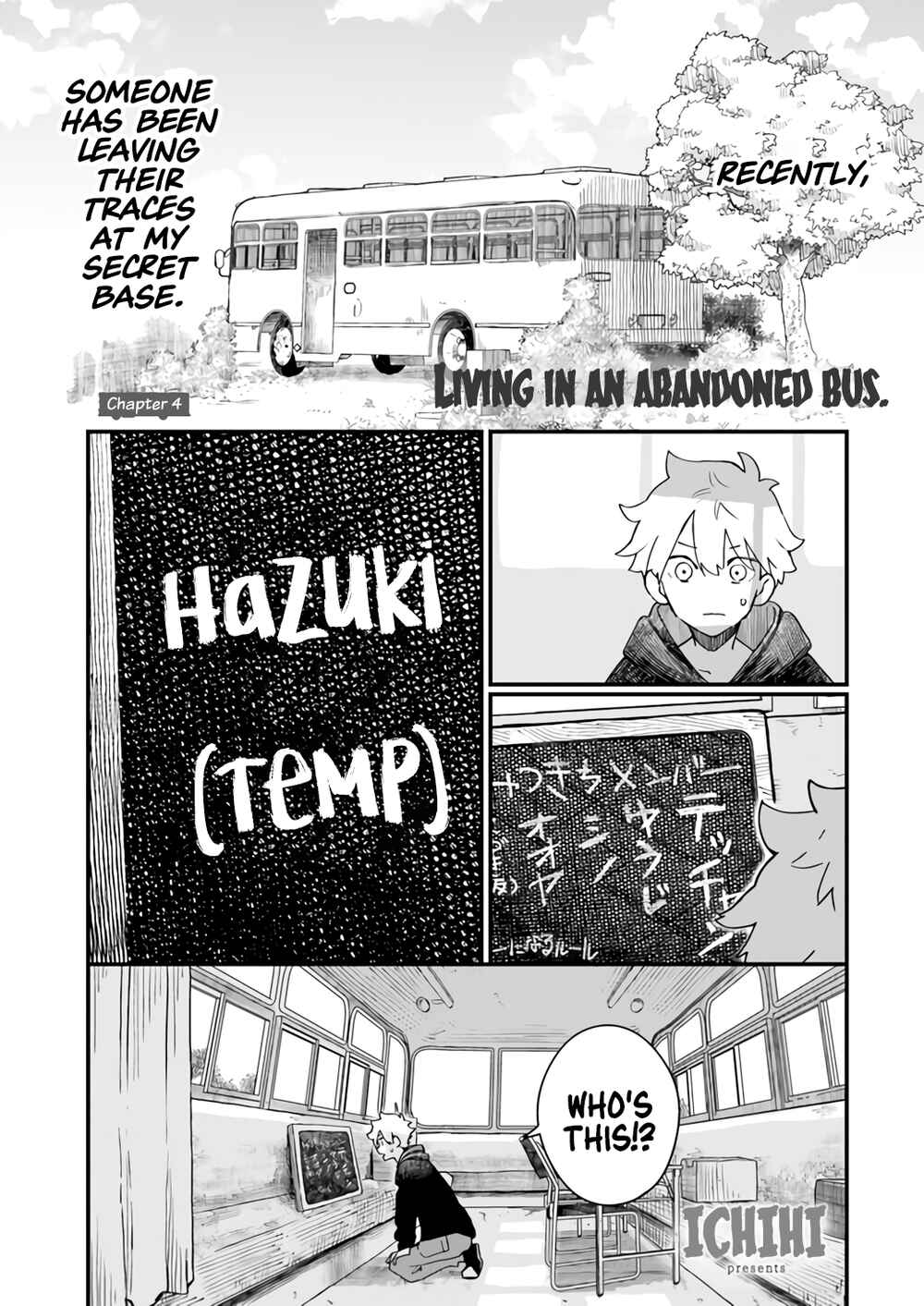 Page 1 Chapter 4 Living in an Abandoned Bus