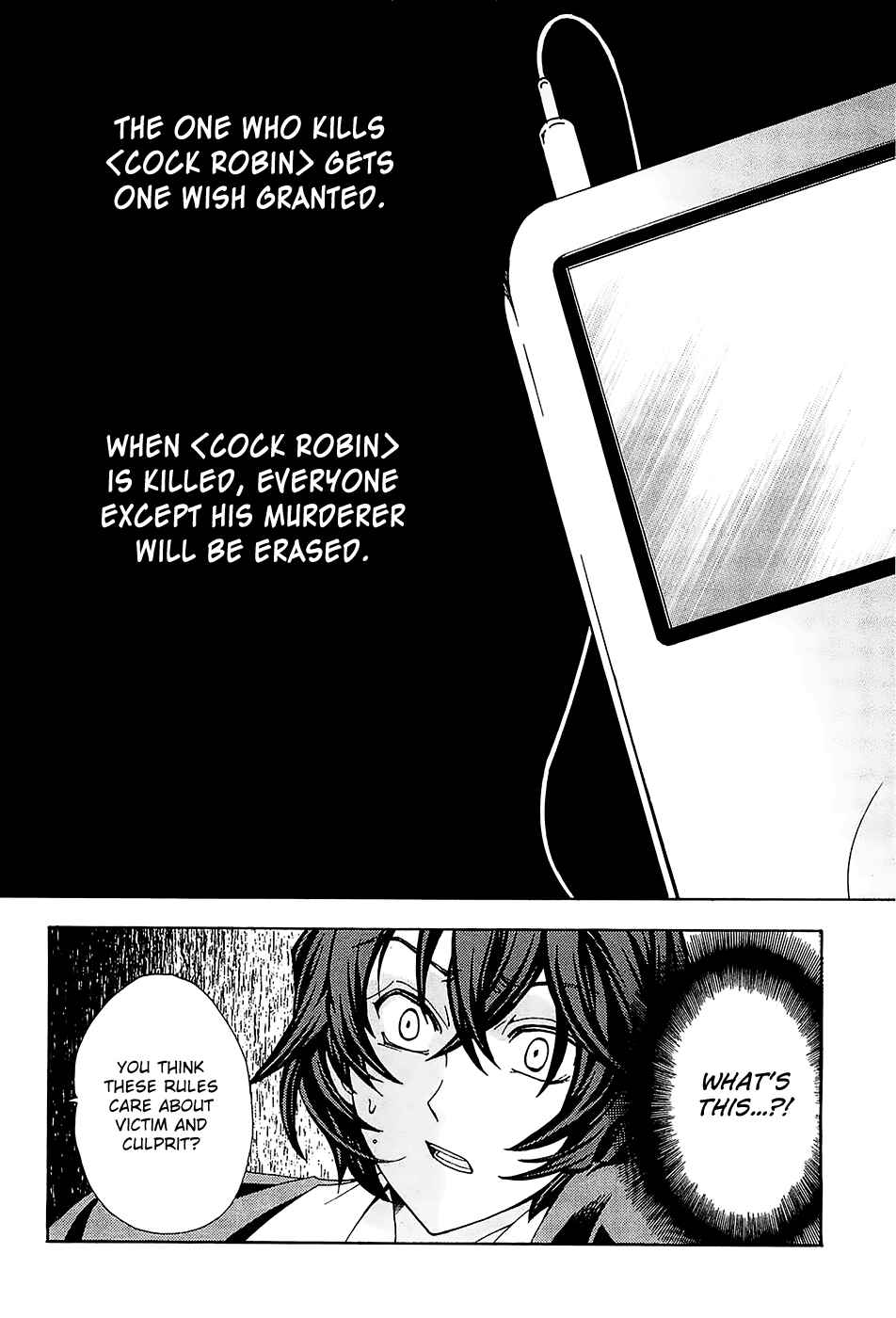 Page 8 Chapter 3 Cock Robin wo Korosu no wa