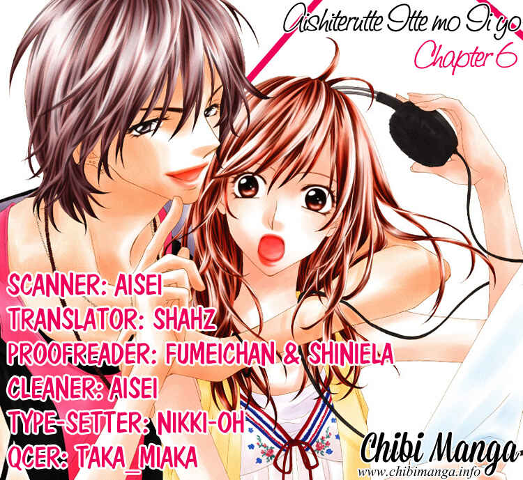 Page 1 Chapter 6 Aishiteru Tte Itte mo Ii yo