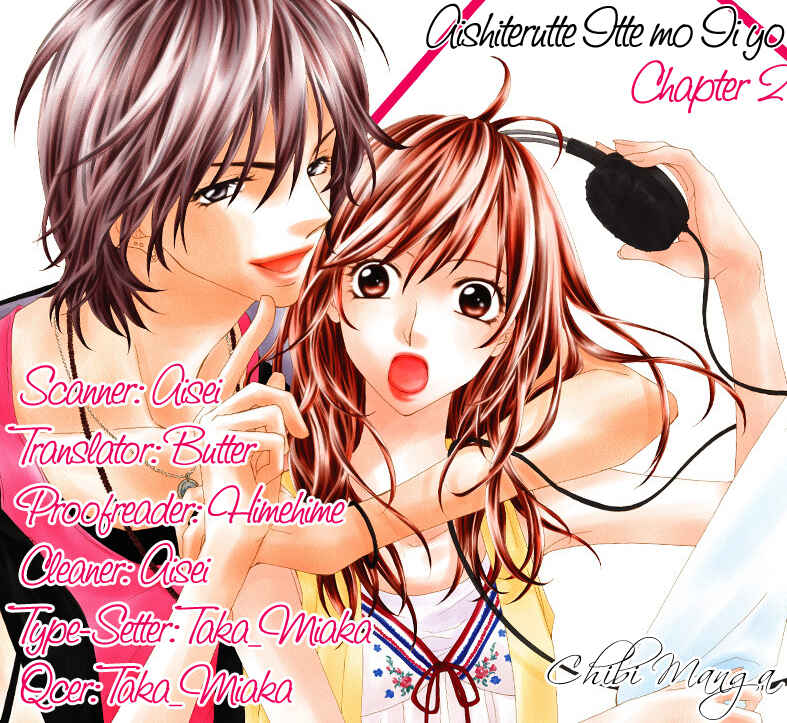 Page 1 Chapter 2 Aishiteru Tte Itte mo Ii yo
