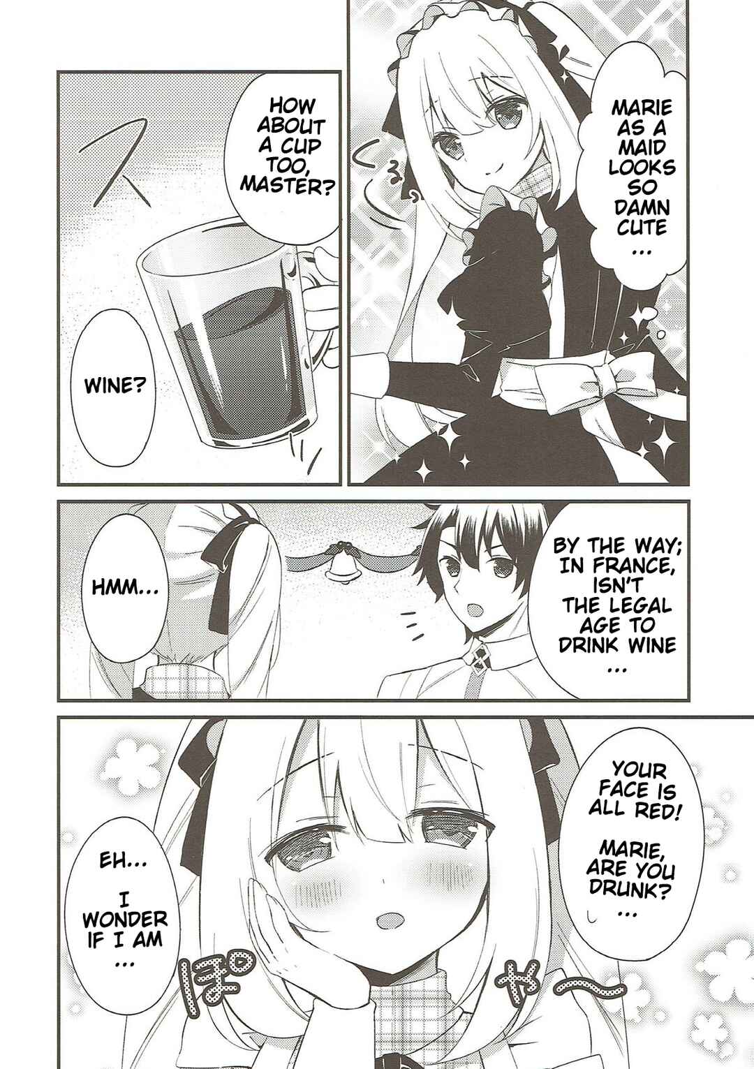 Page 4 Chapter Unknown_b17d Fate/Grand Order - Marie ni Yasashiku Shite Kudasai ne? (Doujinshi)
