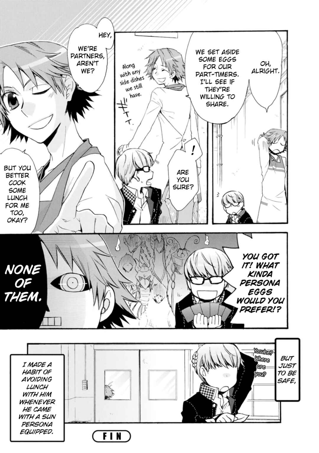 Page 9 Chapter 6 Persona 4 Dengeki Comic Anthology