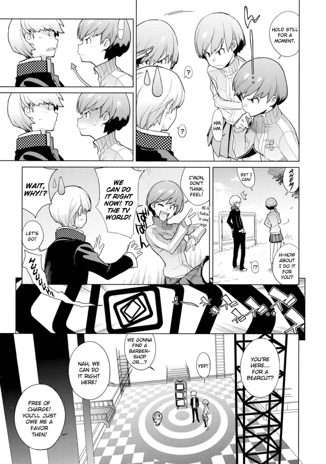 Page 3 Chapter 2 Persona 4 Dengeki Comic Anthology