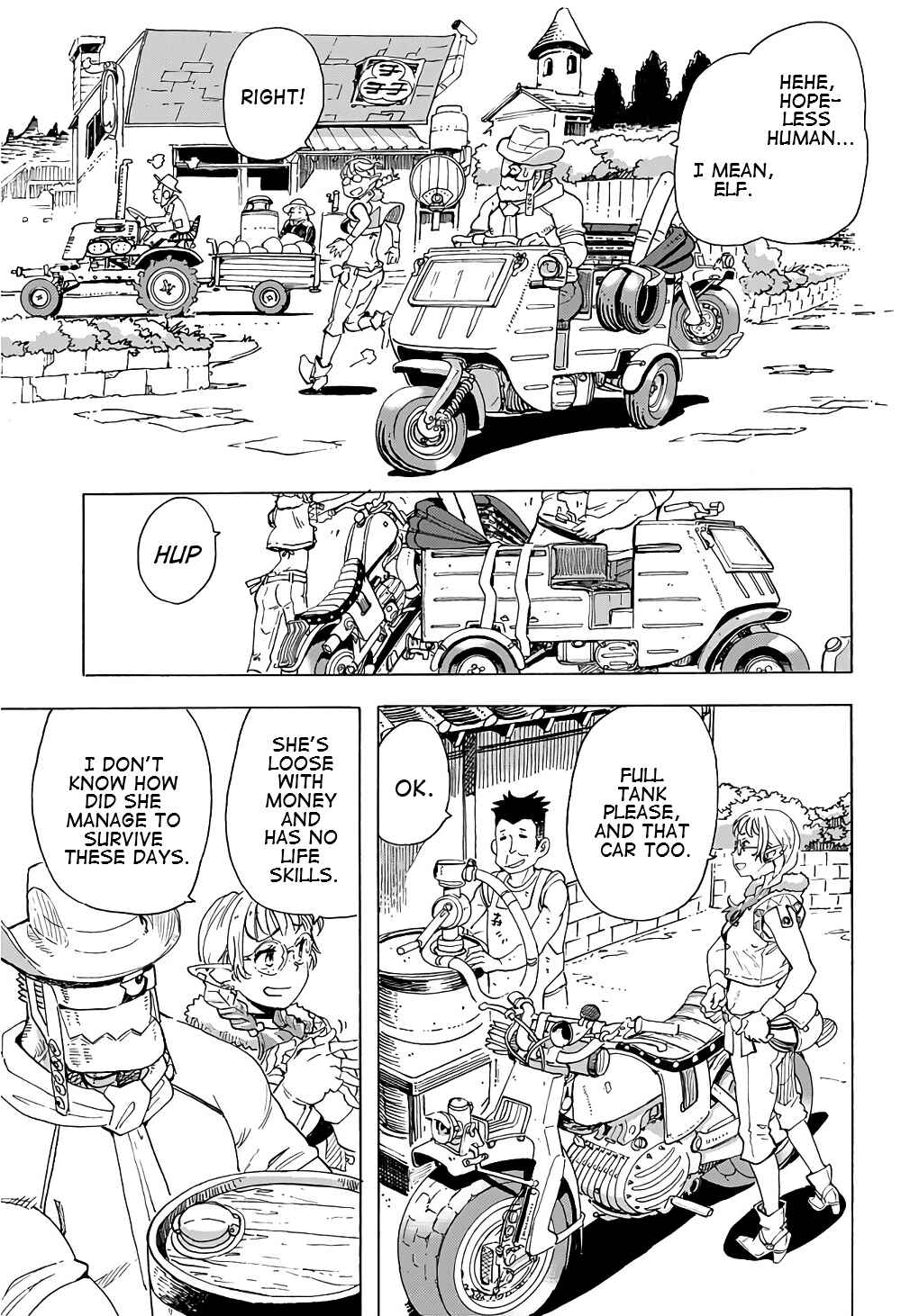 Page 7 Chapter 10 Elf to Bike to Teikoku Chiri Chousain to