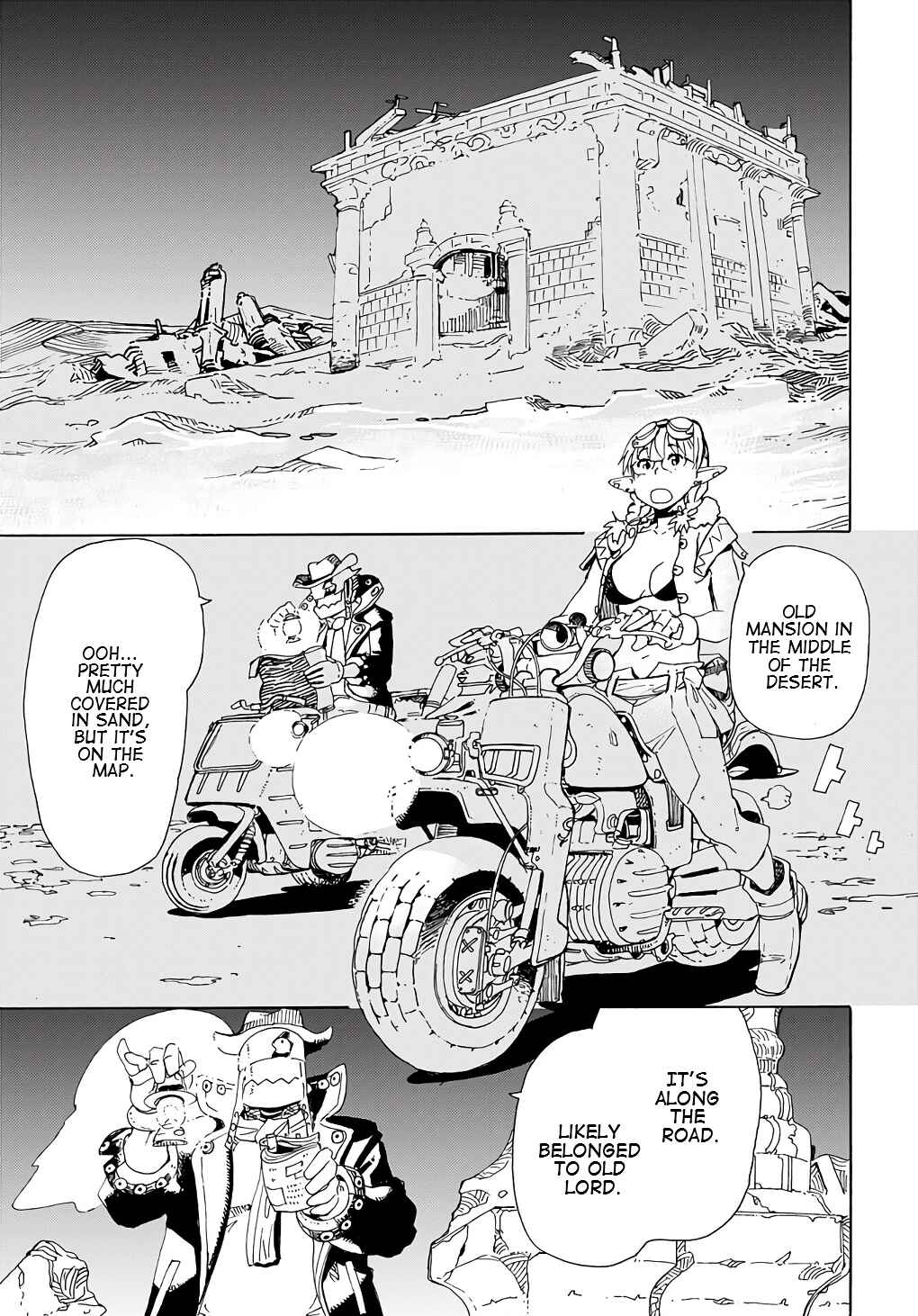 Page 10 Chapter 7 Elf to Bike to Teikoku Chiri Chousain to
