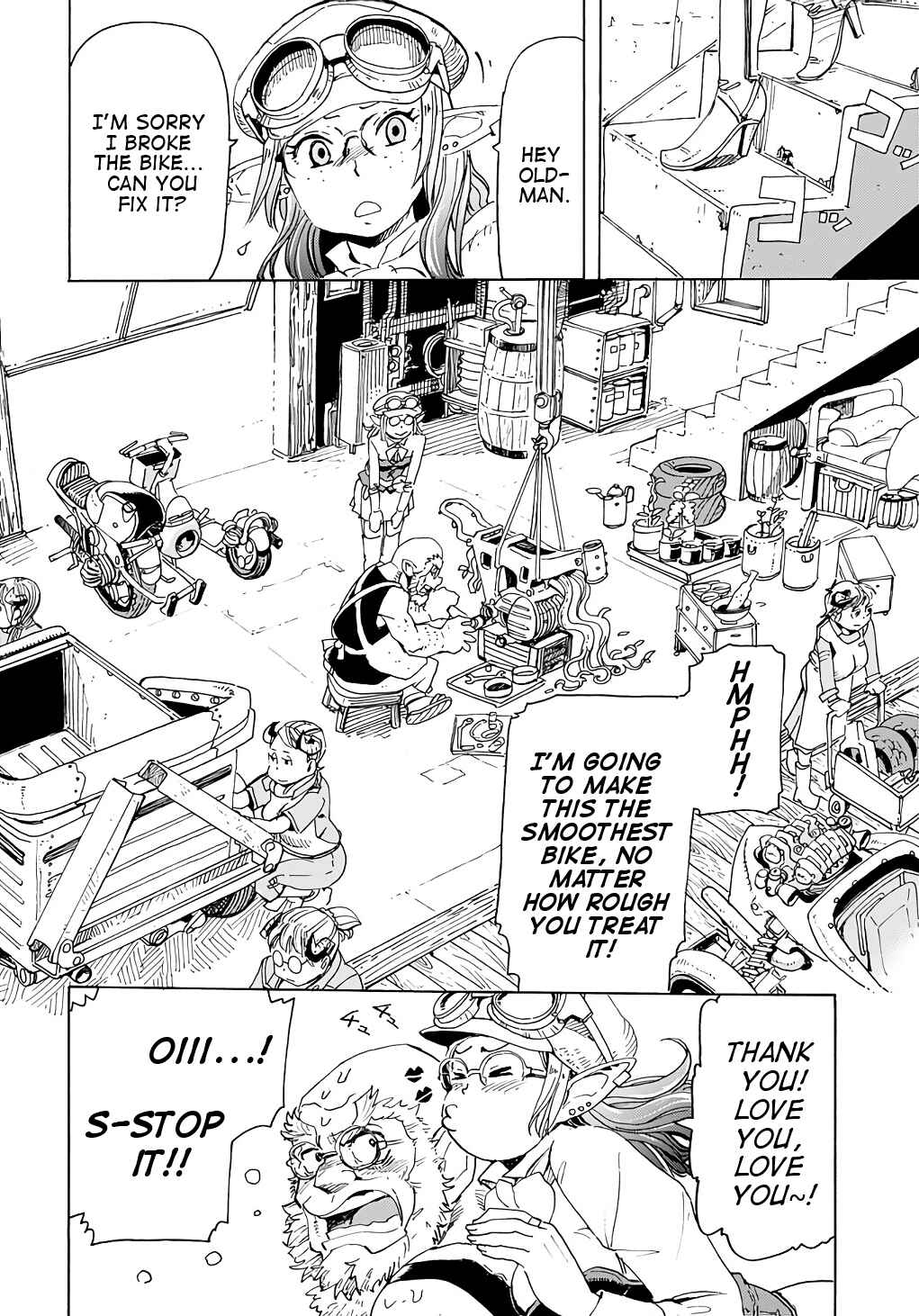 Page 10 Chapter 4 Elf to Bike to Teikoku Chiri Chousain to