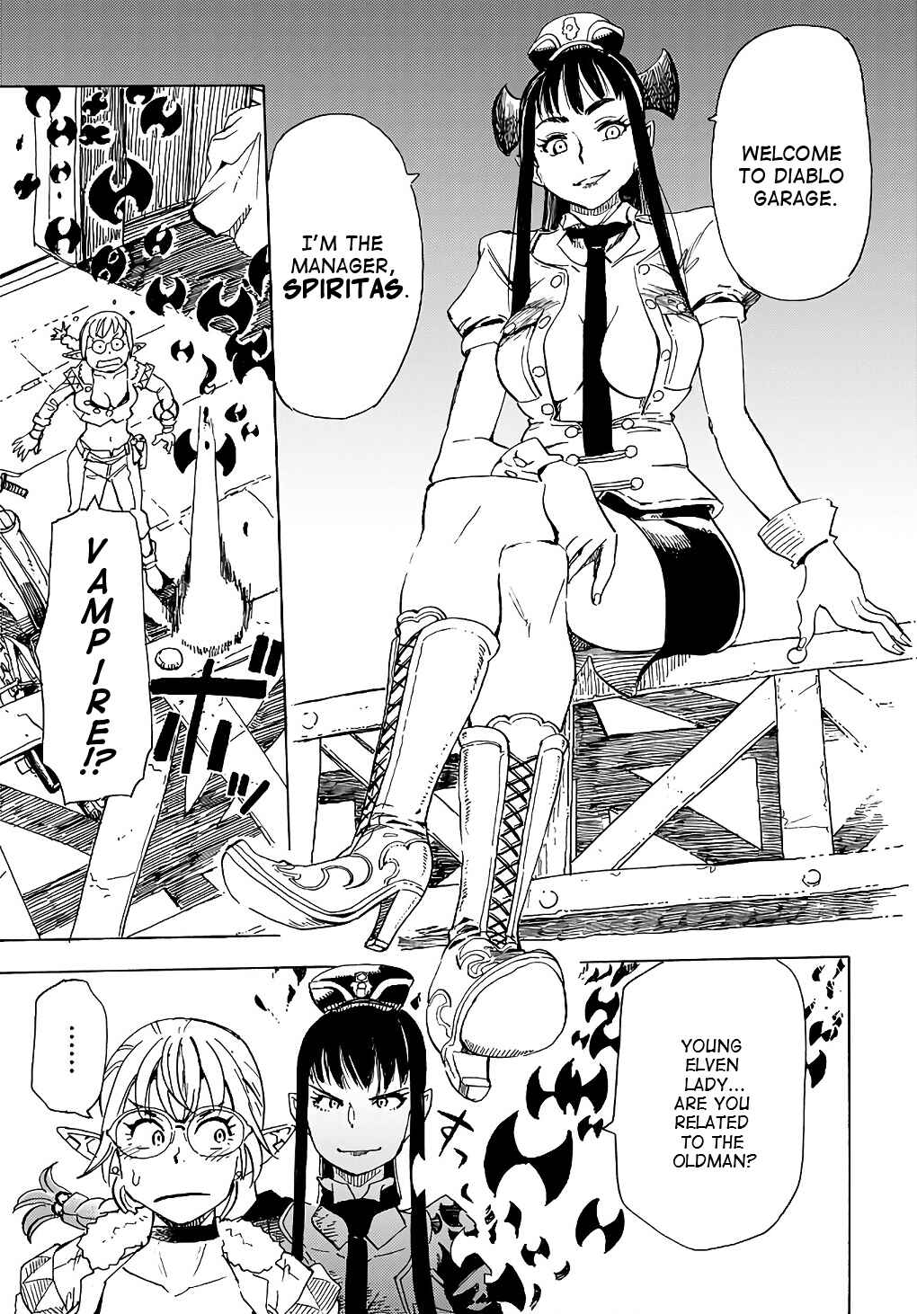 Page 3 Chapter 12 Elf to Bike to Teikoku Chiri Chousain to