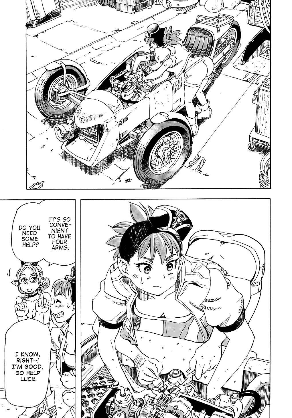 Page 9 Chapter 12 Elf to Bike to Teikoku Chiri Chousain to