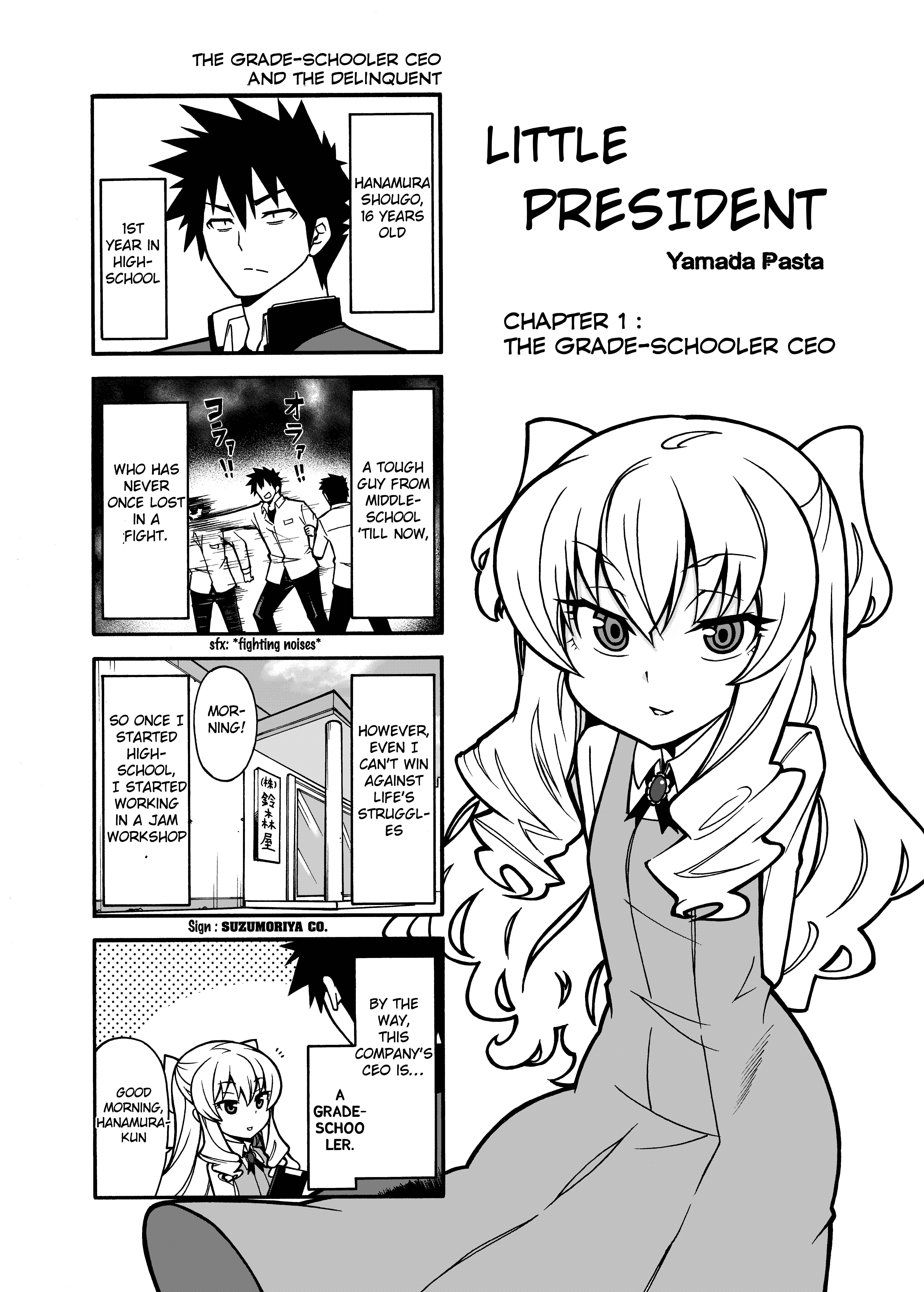 Page 1 Chapter 1 Little President