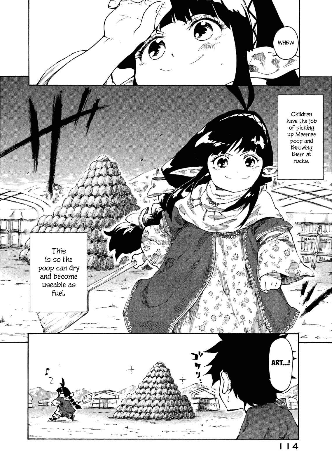 Page 5 Chapter 4 Mazumeshi Elf to Yuuboku gurashi