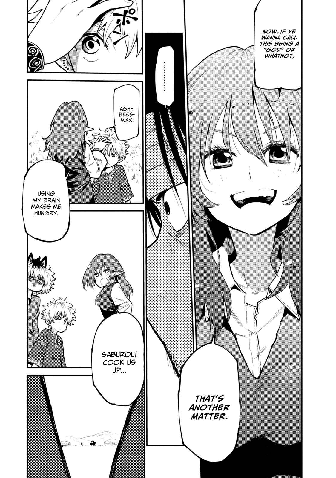 Page 10 Chapter 44 Mazumeshi Elf to Yuuboku gurashi