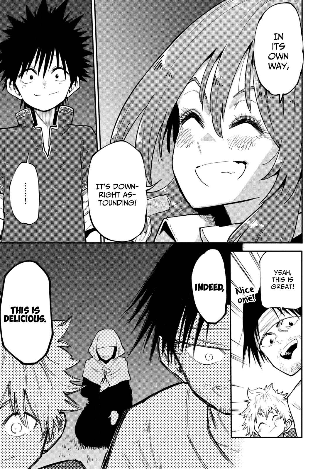 Page 19 Chapter 44 Mazumeshi Elf to Yuuboku gurashi