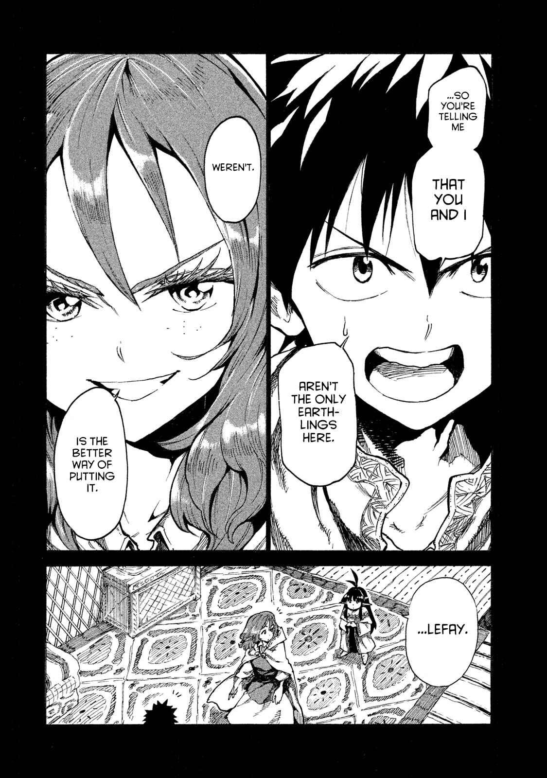Page 10 Chapter 11 Mazumeshi Elf to Yuuboku gurashi