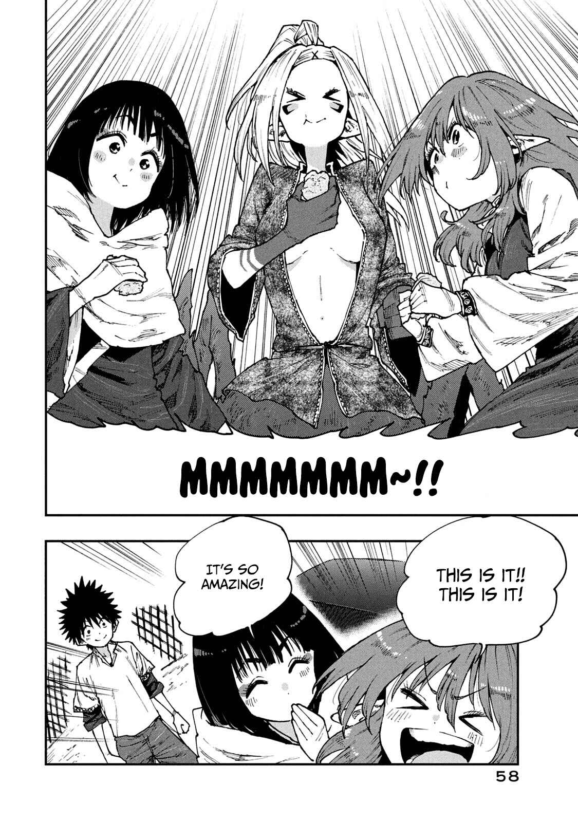 Page 16 Chapter 55 Mazumeshi Elf to Yuuboku gurashi