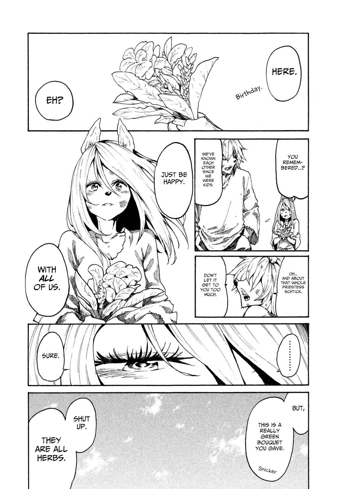 Page 17 Chapter 8 Mazumeshi Elf to Yuuboku gurashi