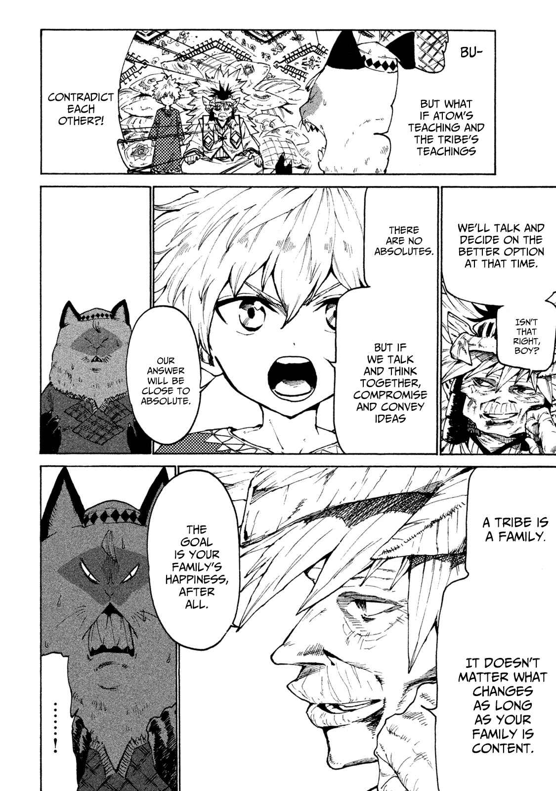 Page 14 Chapter 25 Mazumeshi Elf to Yuuboku gurashi