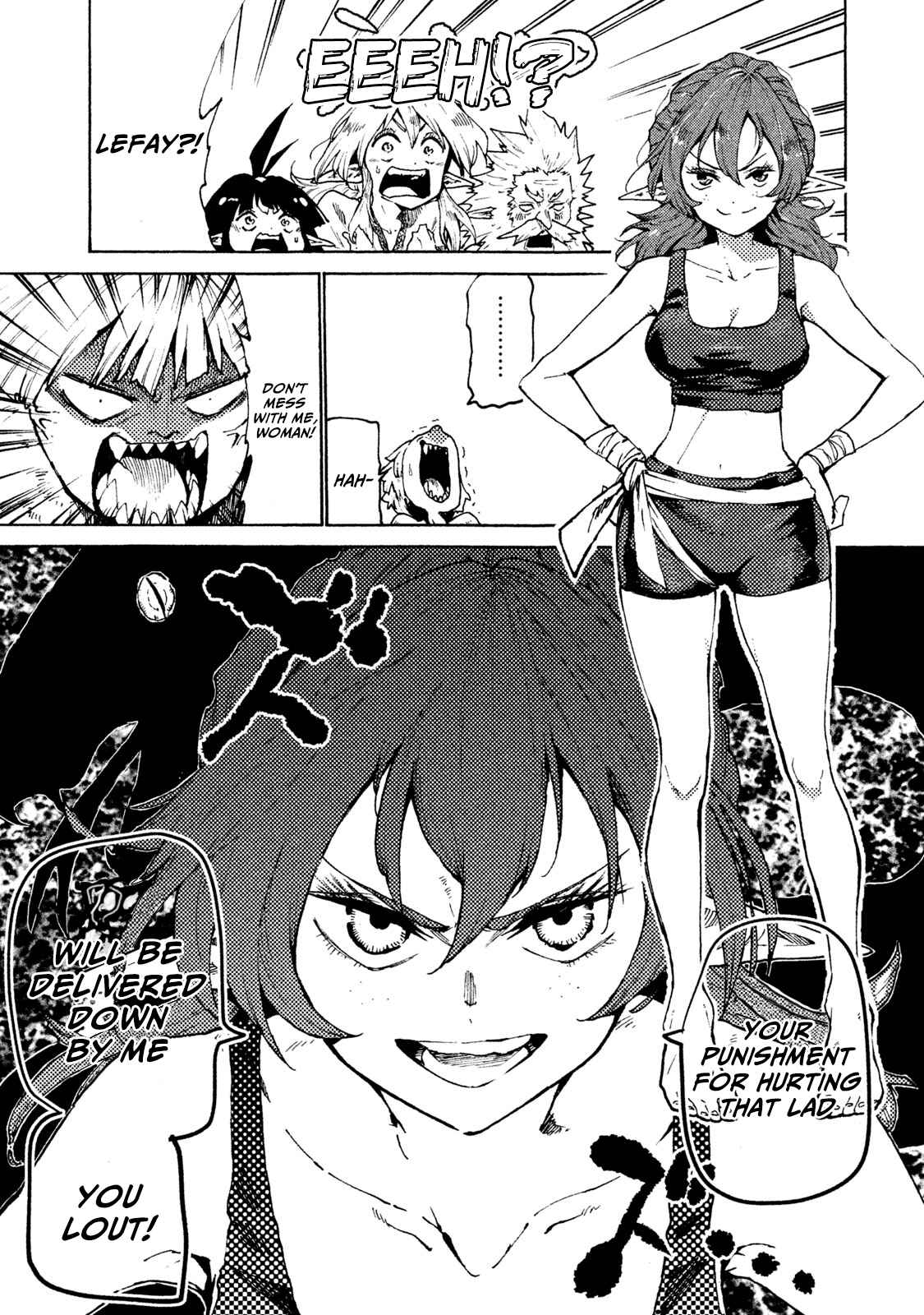 Page 29 Chapter 25 Mazumeshi Elf to Yuuboku gurashi