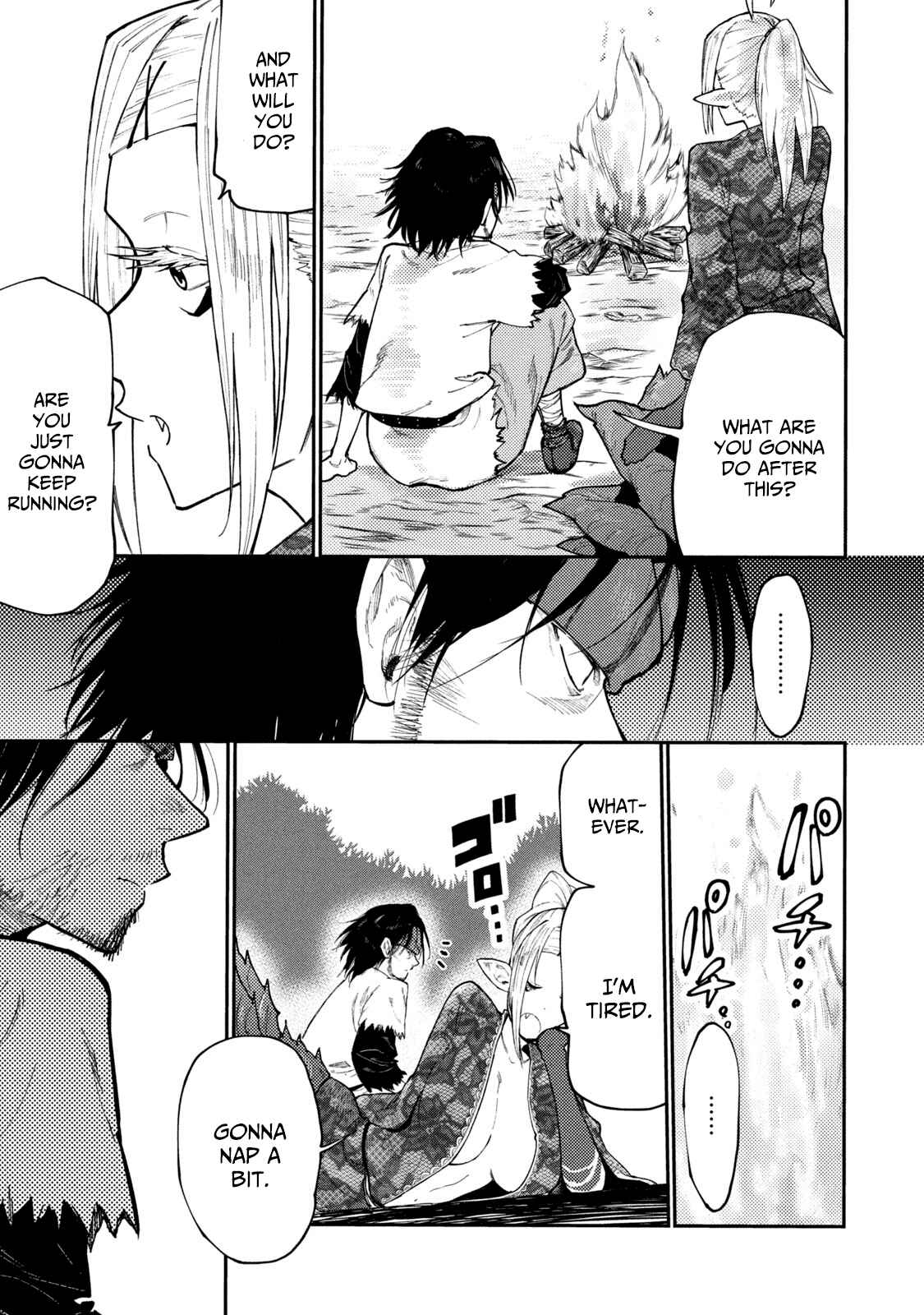 Page 20 Chapter 40 Mazumeshi Elf to Yuuboku gurashi