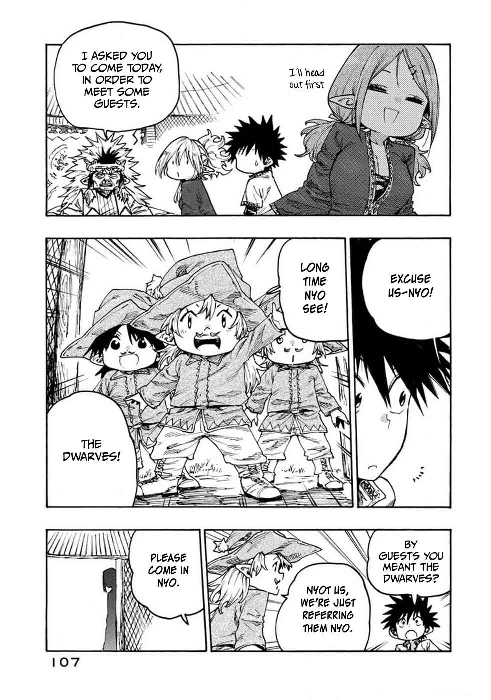 Page 11 Chapter 73 Mazumeshi Elf to Yuuboku gurashi