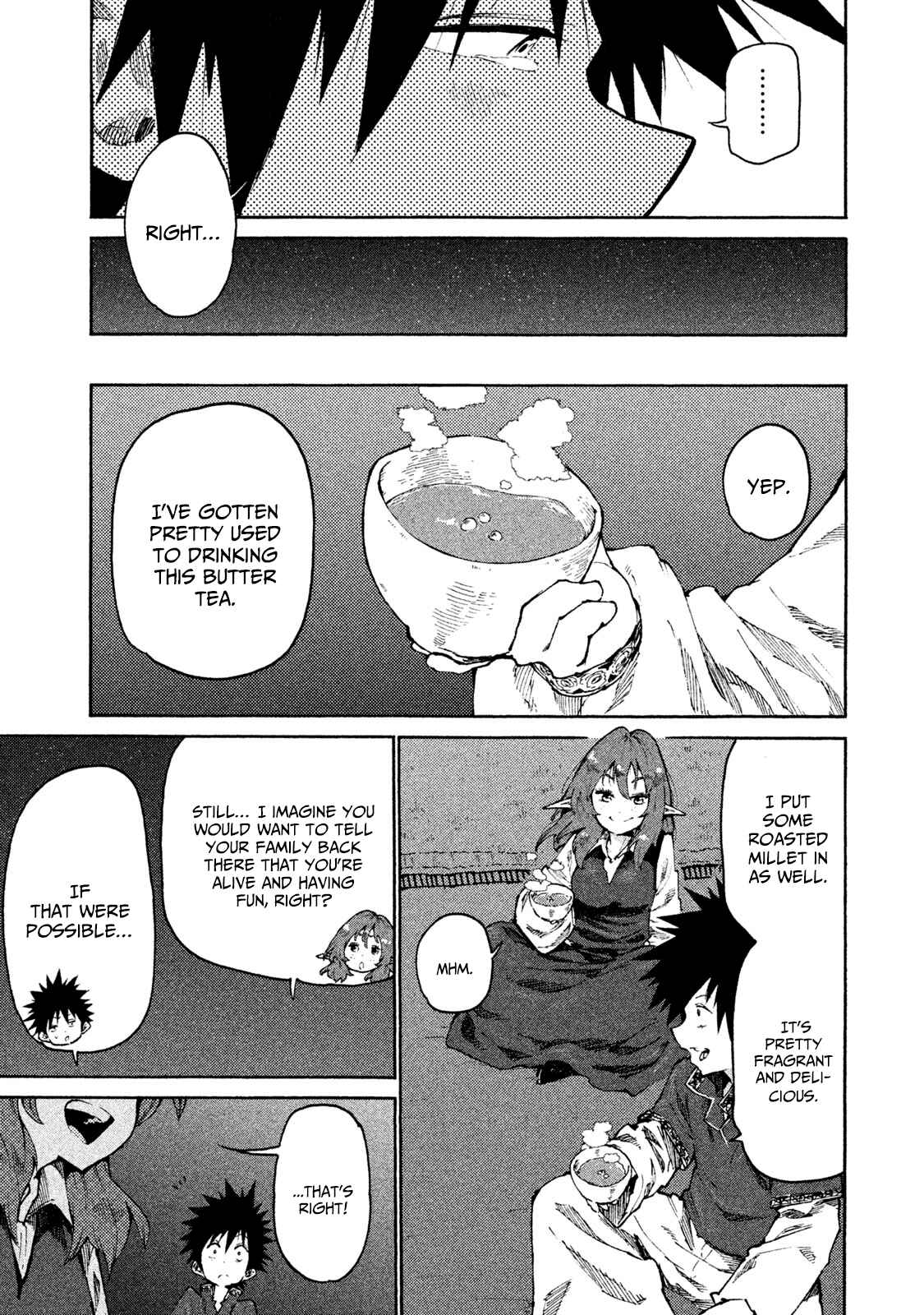 Page 11 Chapter 30 Mazumeshi Elf to Yuuboku gurashi