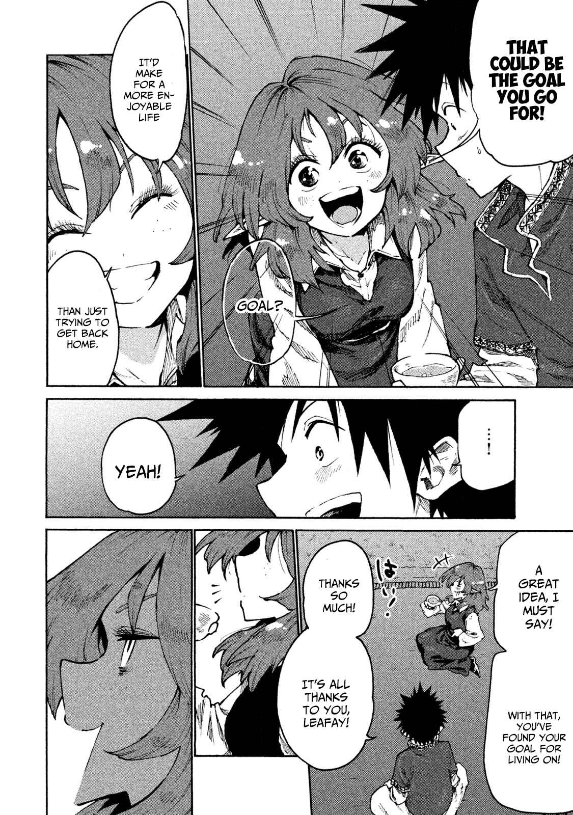 Page 12 Chapter 30 Mazumeshi Elf to Yuuboku gurashi