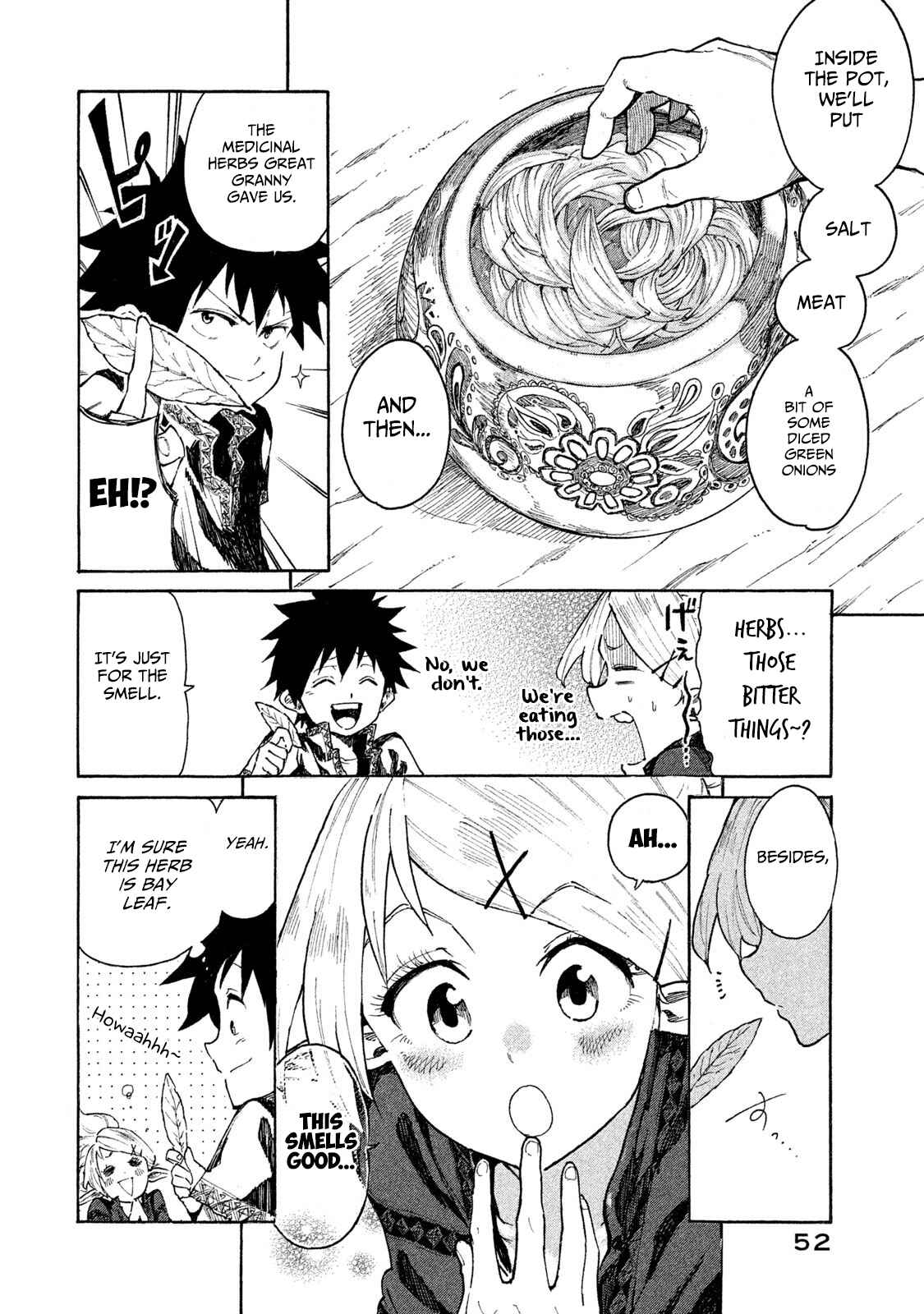 Page 11 Chapter 7 Mazumeshi Elf to Yuuboku gurashi