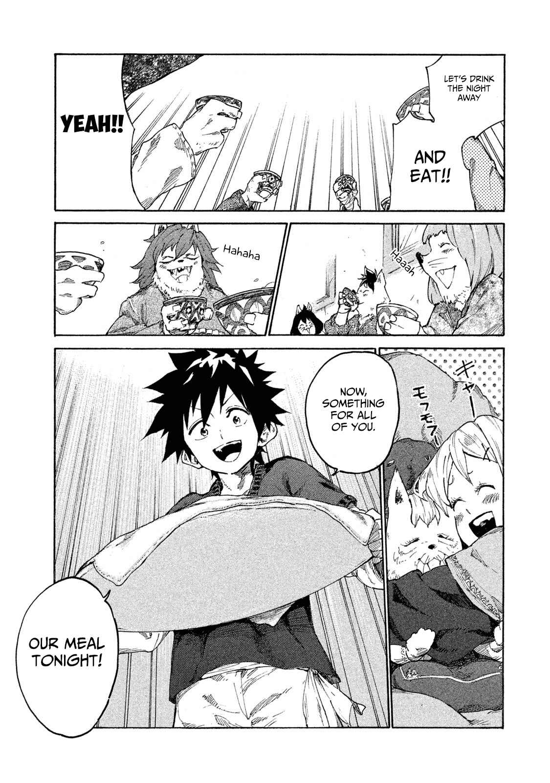 Page 18 Chapter 7 Mazumeshi Elf to Yuuboku gurashi