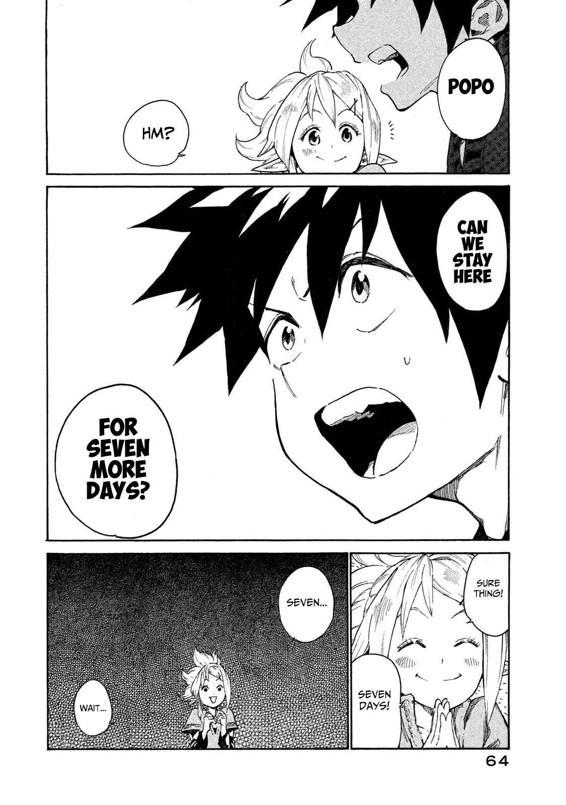 Page 23 Chapter 7 Mazumeshi Elf to Yuuboku gurashi